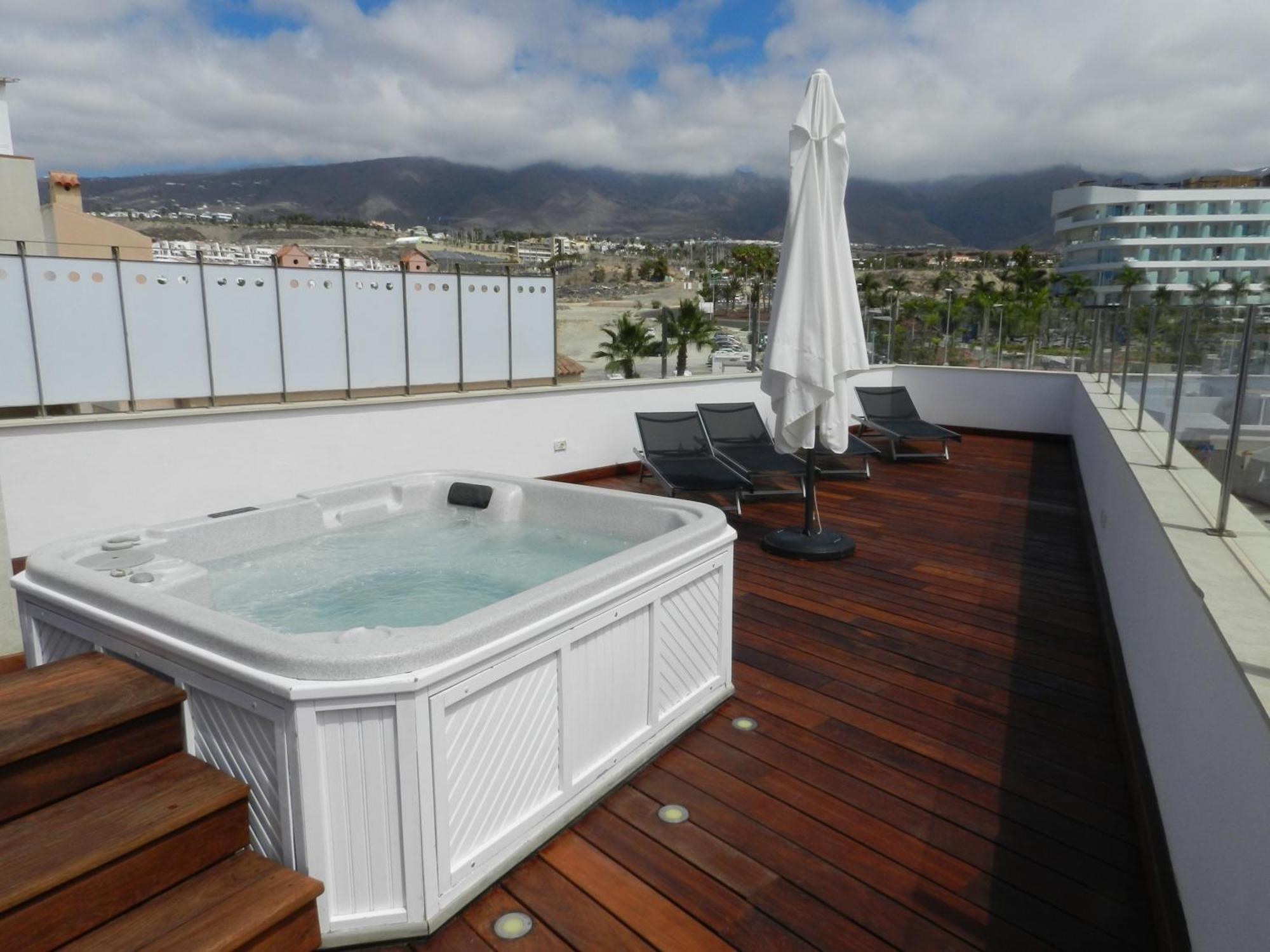 شقة La Caleta Penthouse Costa Adeje المظهر الخارجي الصورة